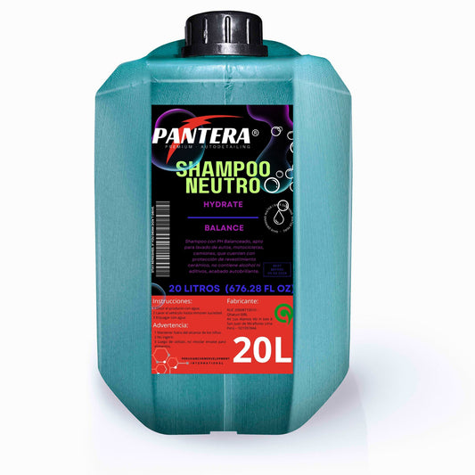 Shampoo Neutro Hydrate Balance Pantera Premium 20L